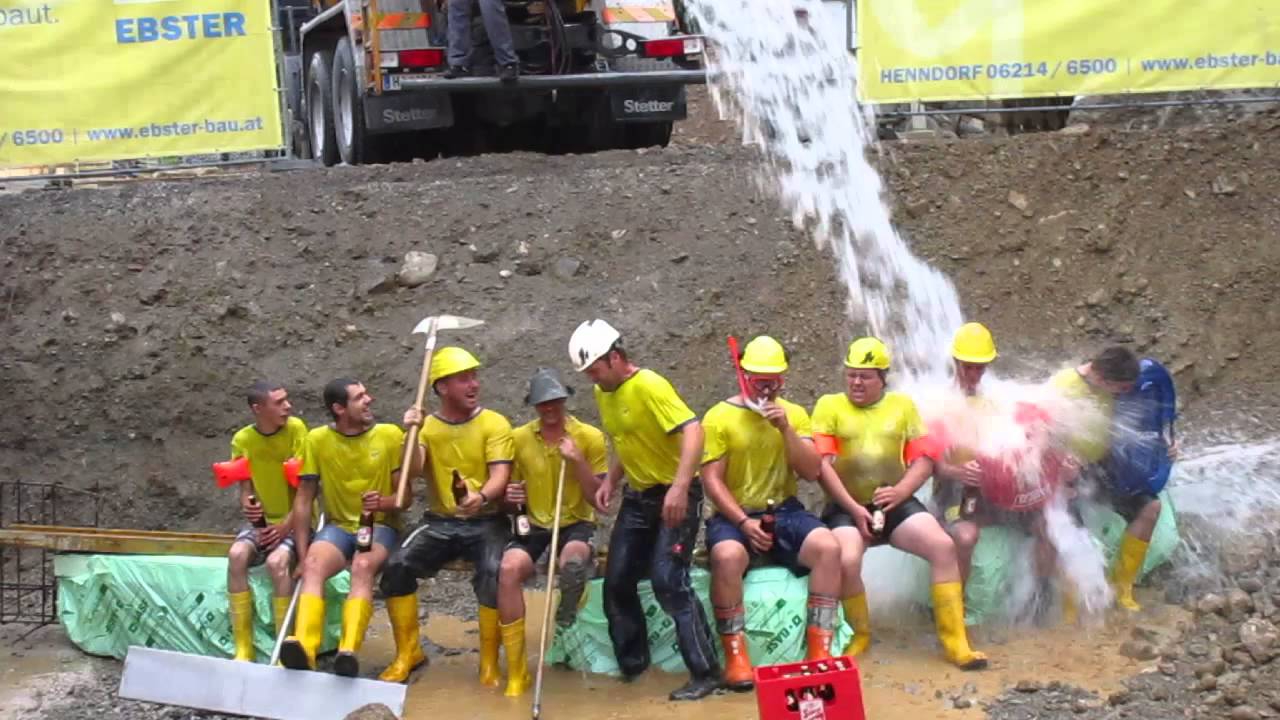 Team Deutinger bei der EBSTER-Cold-Water-Challenge