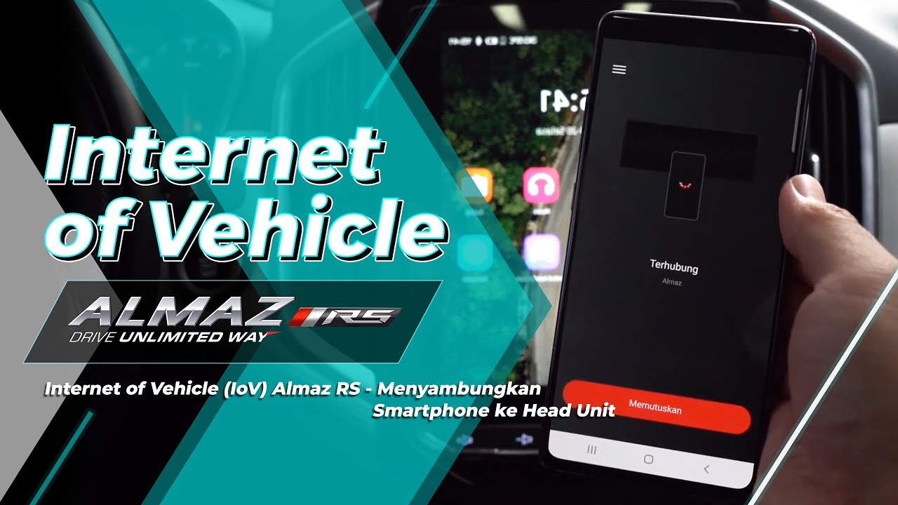 Internet of Vehicle (IoV) Almaz RS - Menyambungkan Smartphone ke Head Unit