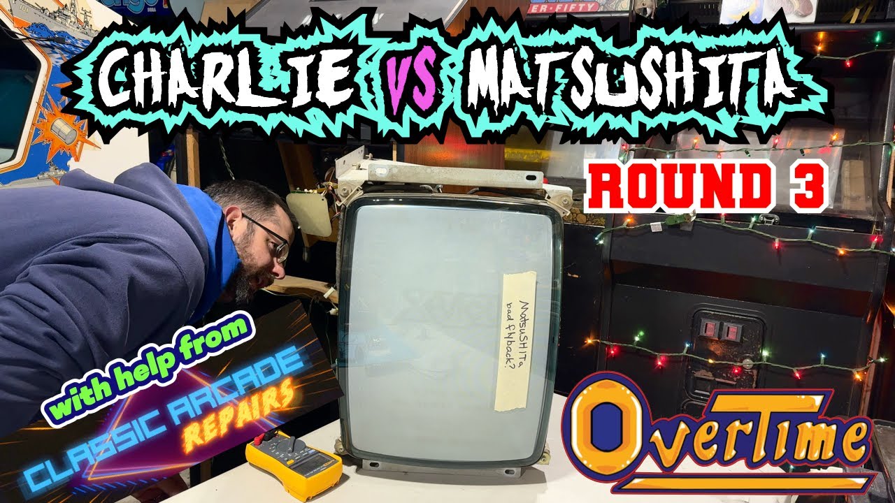 DO YOU BELIEVE IN MIRACLES?! 🙏 Final showdown vs Matsushita monitor 🥊 with Classic Arcade Repairs 🤩