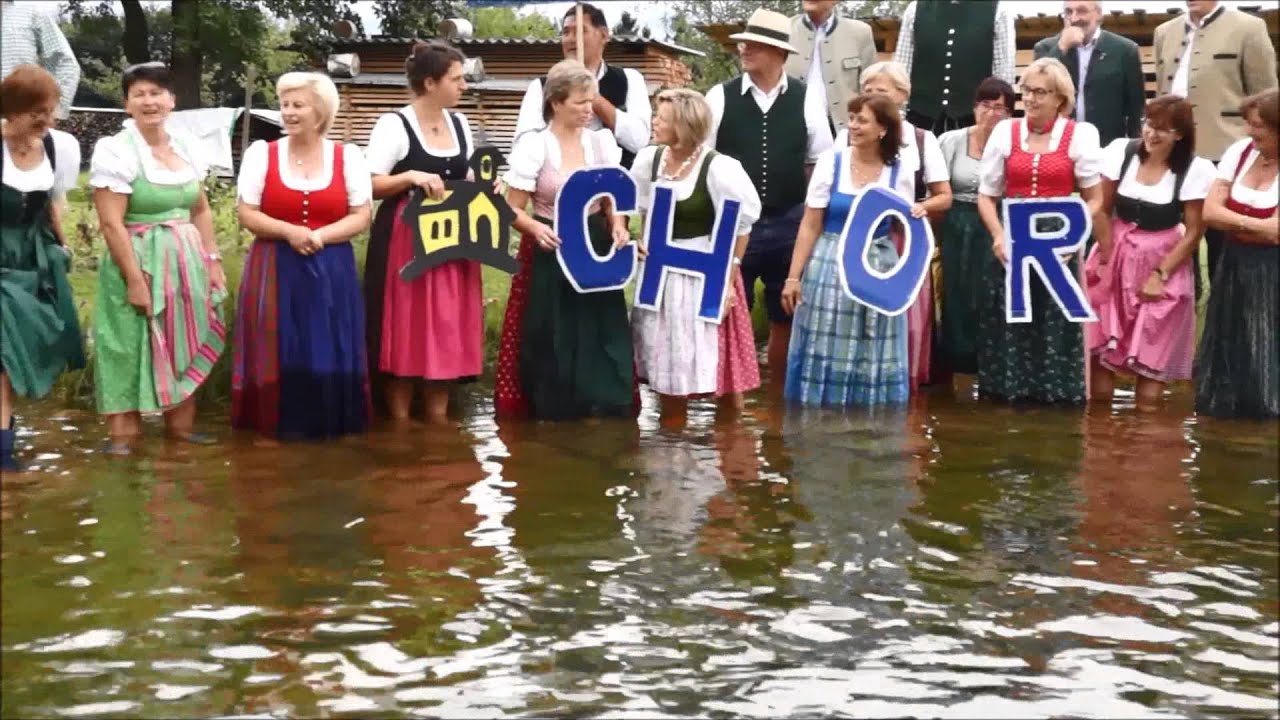 Kirchenchor St  Georgen im Attergau Cold Water Challenge 2014