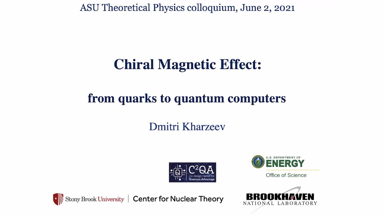 Chiral magnetic effect: from quarks to quantum computers