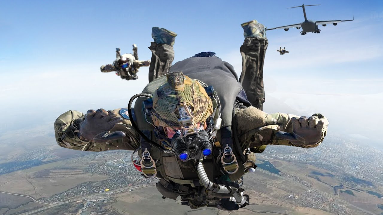 Extreme Technique US Special Forces Use to Perform Halo Jumps