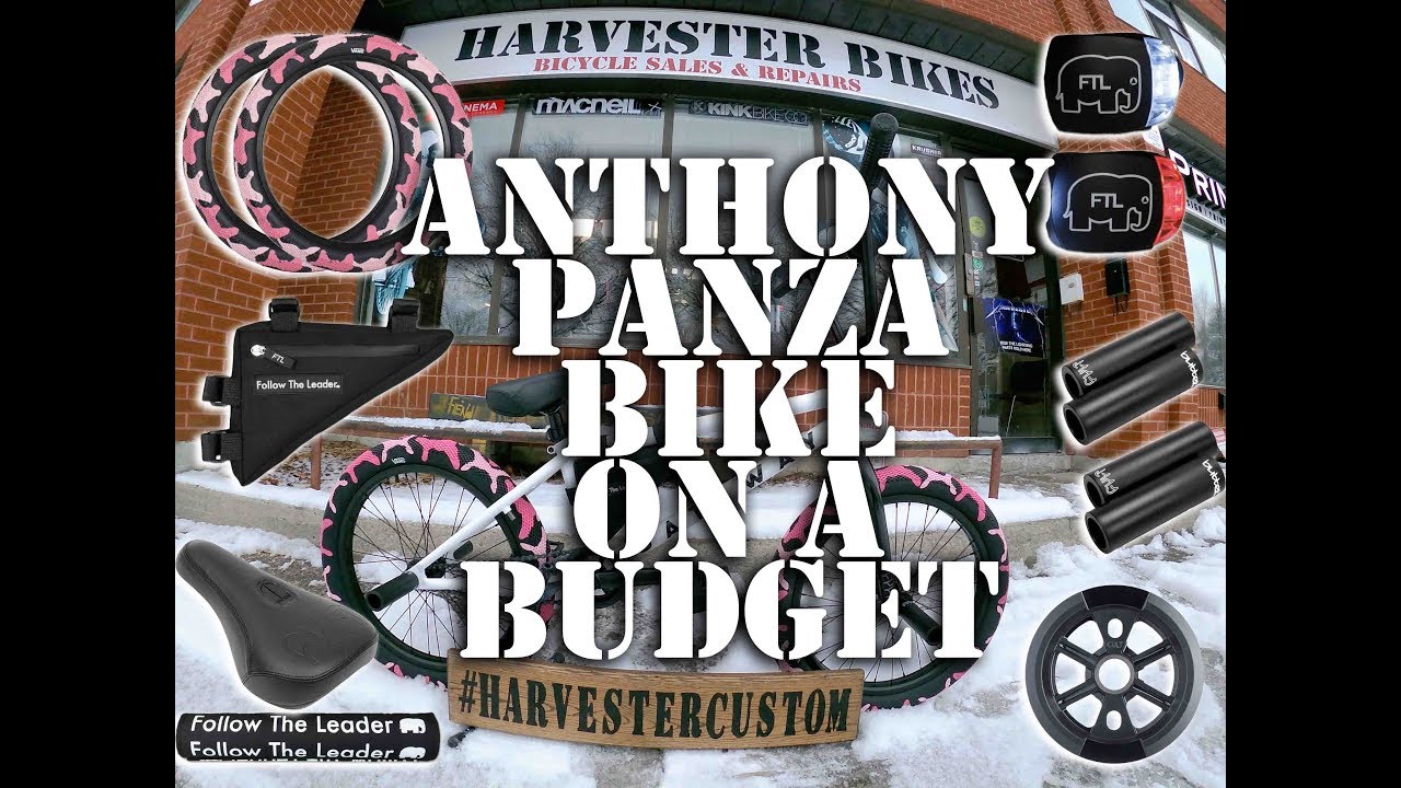 Anthony Panza Bike On A Budget Custom Cult Build @ Harvester Bikes