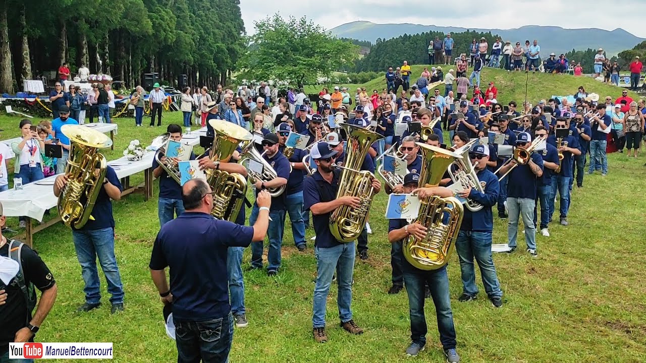 FESTA do EMIGRANTE 2023 com a presença da Azores Band of Escalon SANJOANINAS  ilha Terceira Açores