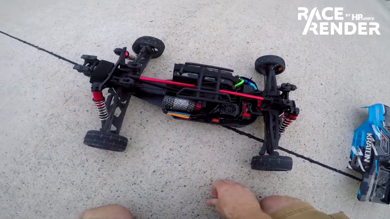 Arrma Kraton 6s speed run 96 mph (factory electronics)