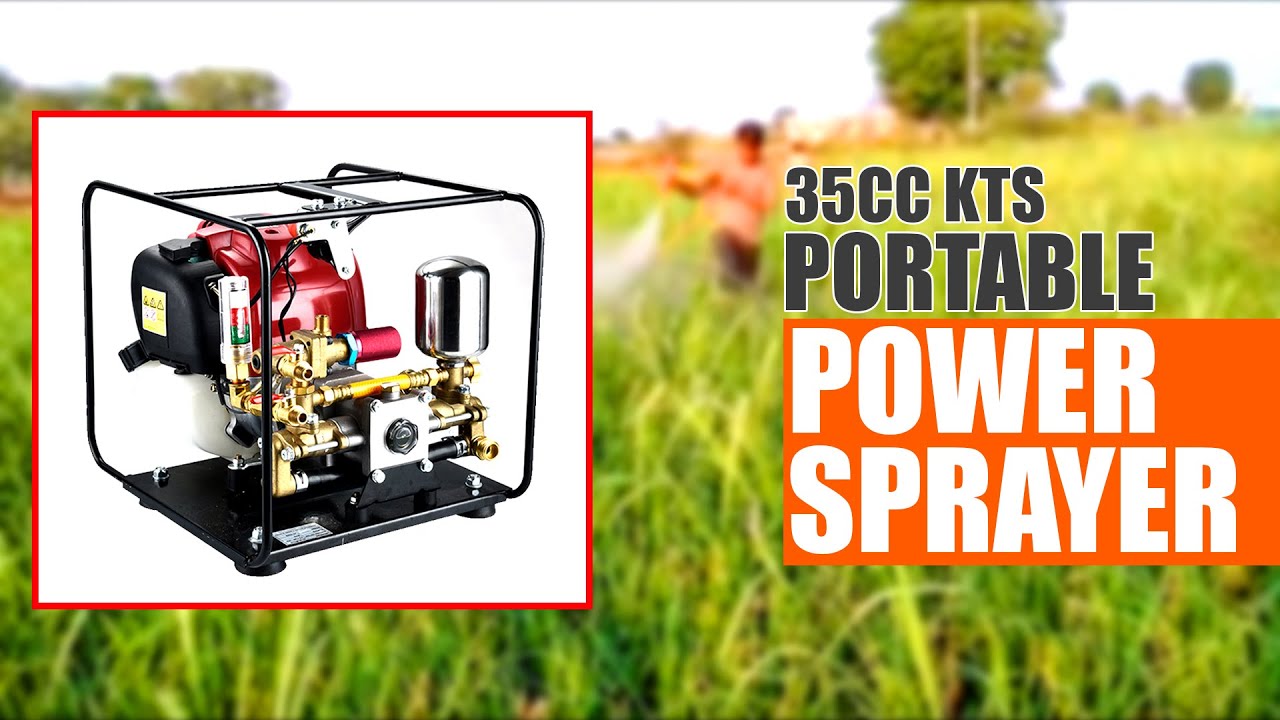 35CC Portable Power Sprayer | KAWASHIMA Portable Sprayer for Agriculture |  Really Portable Sprayer