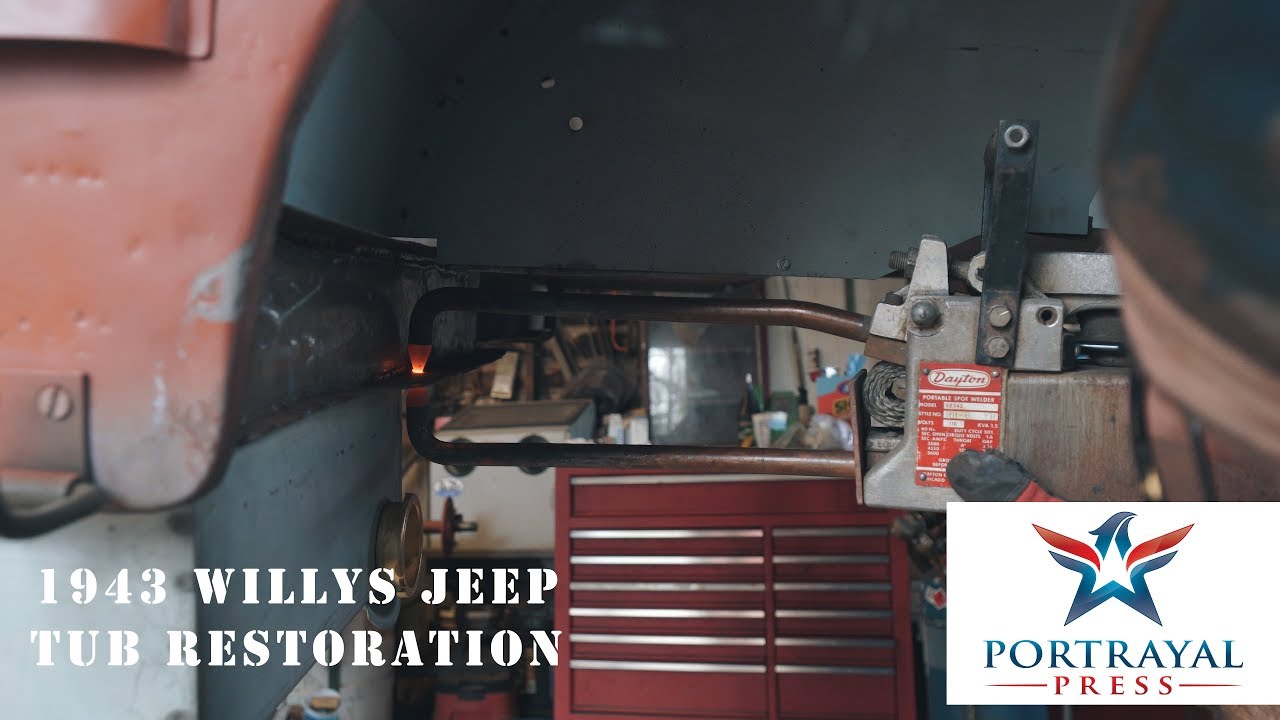 '43 Willys Jeep Tub Repairs#12 - Gas Tank Sump Install