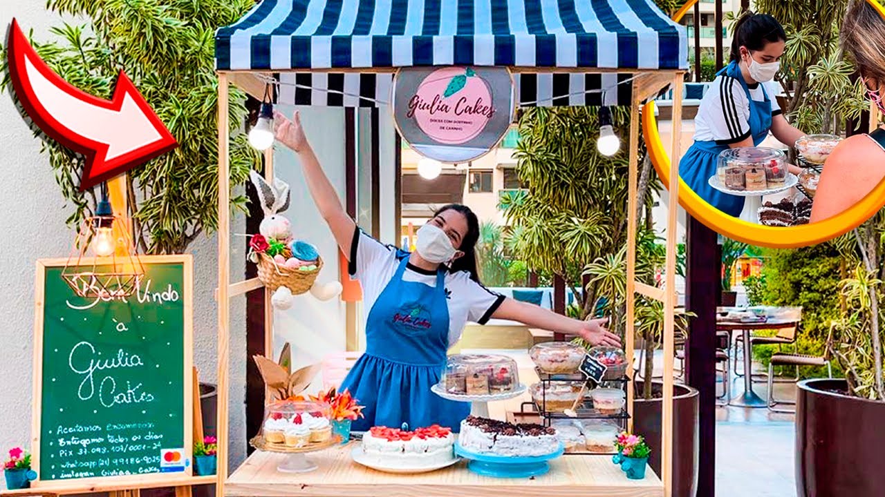 ABRI UMA LOJA DE DOCES NO MEU CONDOMÍNIO!