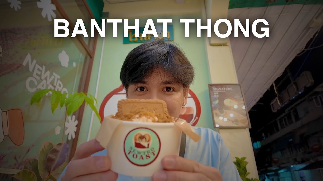 Exploring The Street food paradise in Bangkok! Banthat Thong!