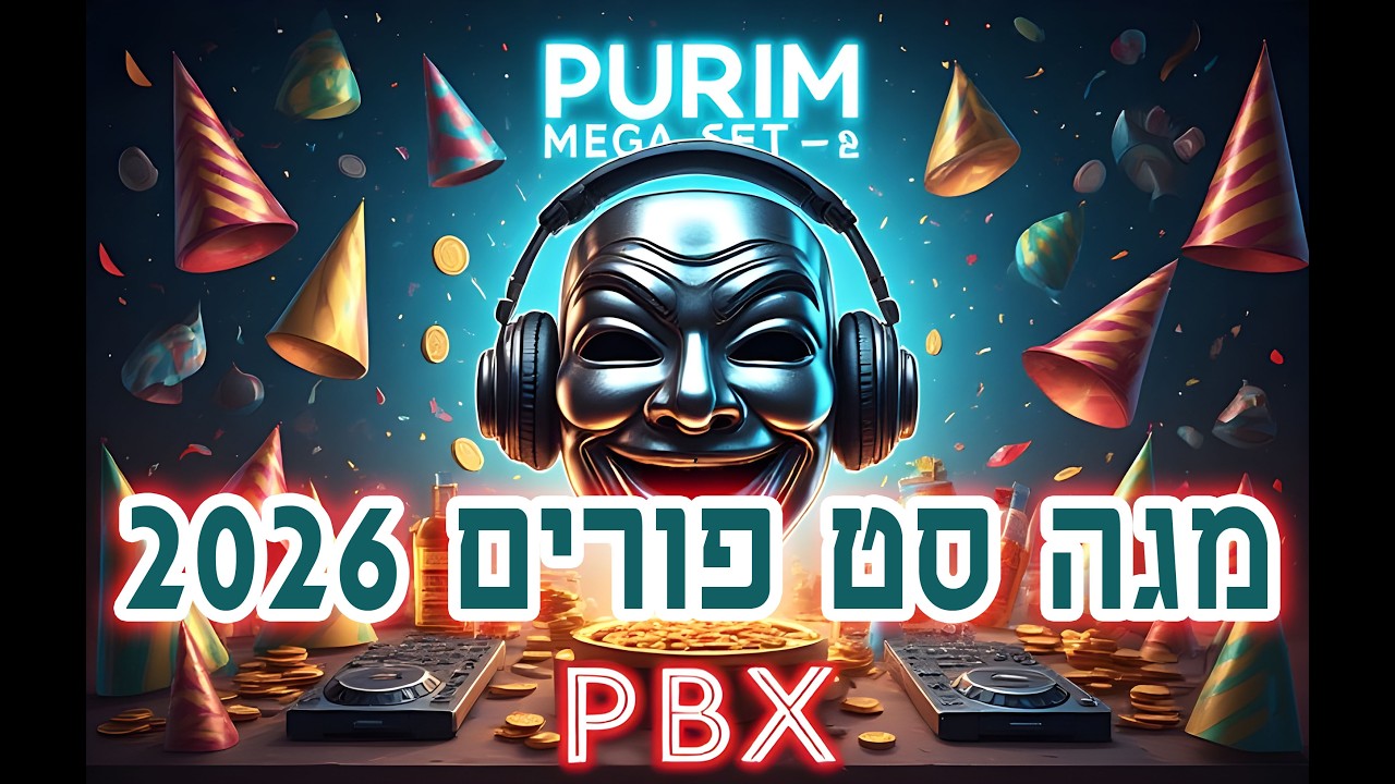 סט פורים מכל הזמנים - PURIM MEGA SET PBX