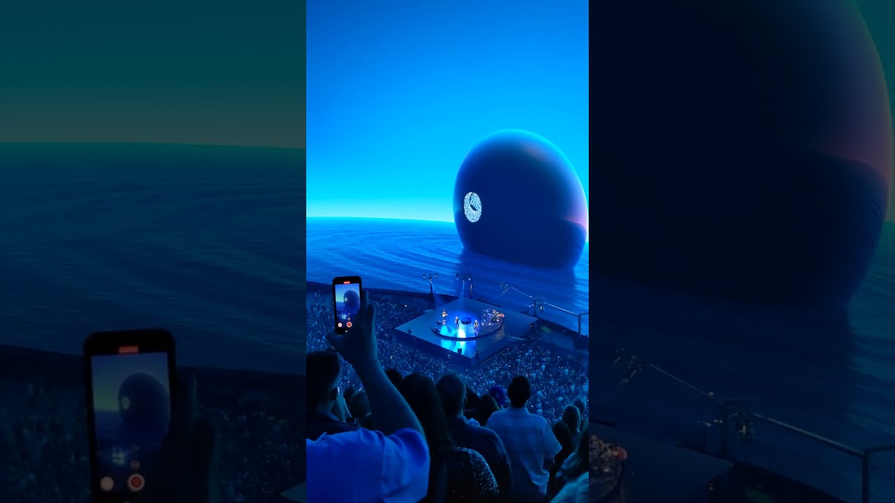 U2 Sphere Where the Streets Have No Name - With Or Withour You - Beautiful Day
