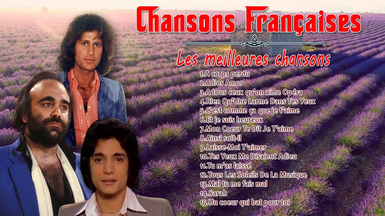 Les chansons immortelles des années 60 70 | Frédéric François, Mike Brant, Demis Roussos