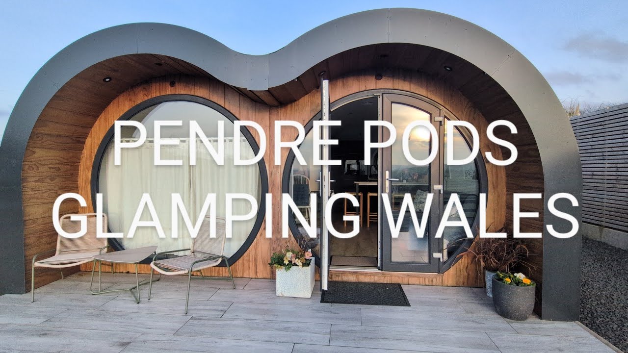 PENDRE GLAMPING PODS WALES#kirrianne tv