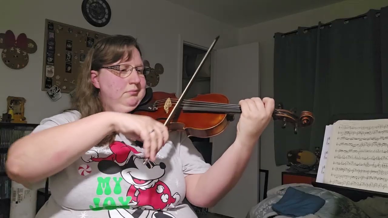 Angels We Have Heard on High - Unaccompanied Violin Arrangement 
