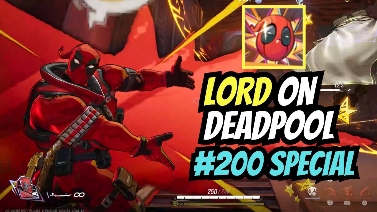 Unlocking LORD On Deadpool! Marvel Rivals #200 Special!