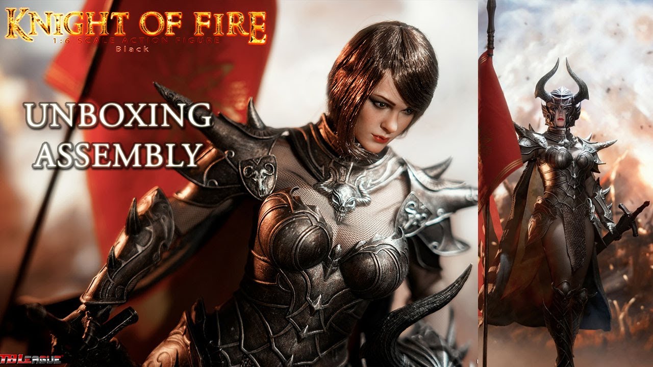 [Unboxing & Assembly] TBLEAGUE Knight of Fire Black Ver. 1/6