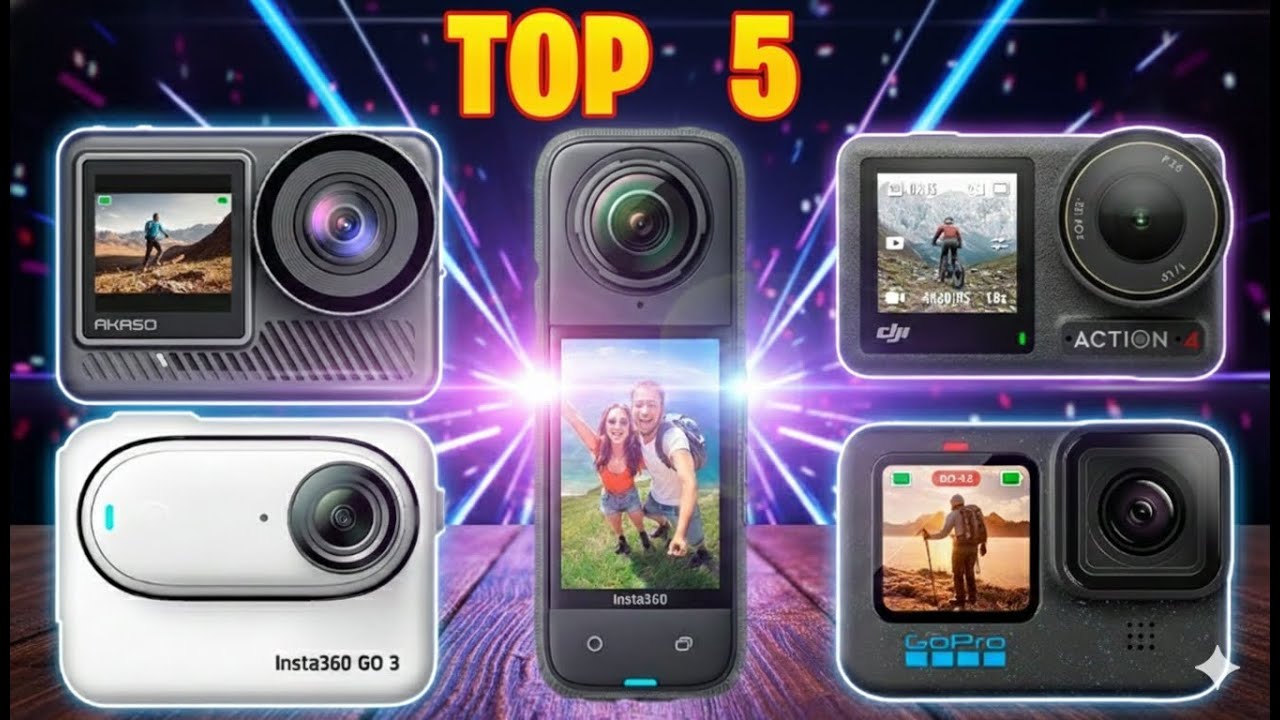 Best Action Cameras of 2026 – Top 5 You Should Consider Today