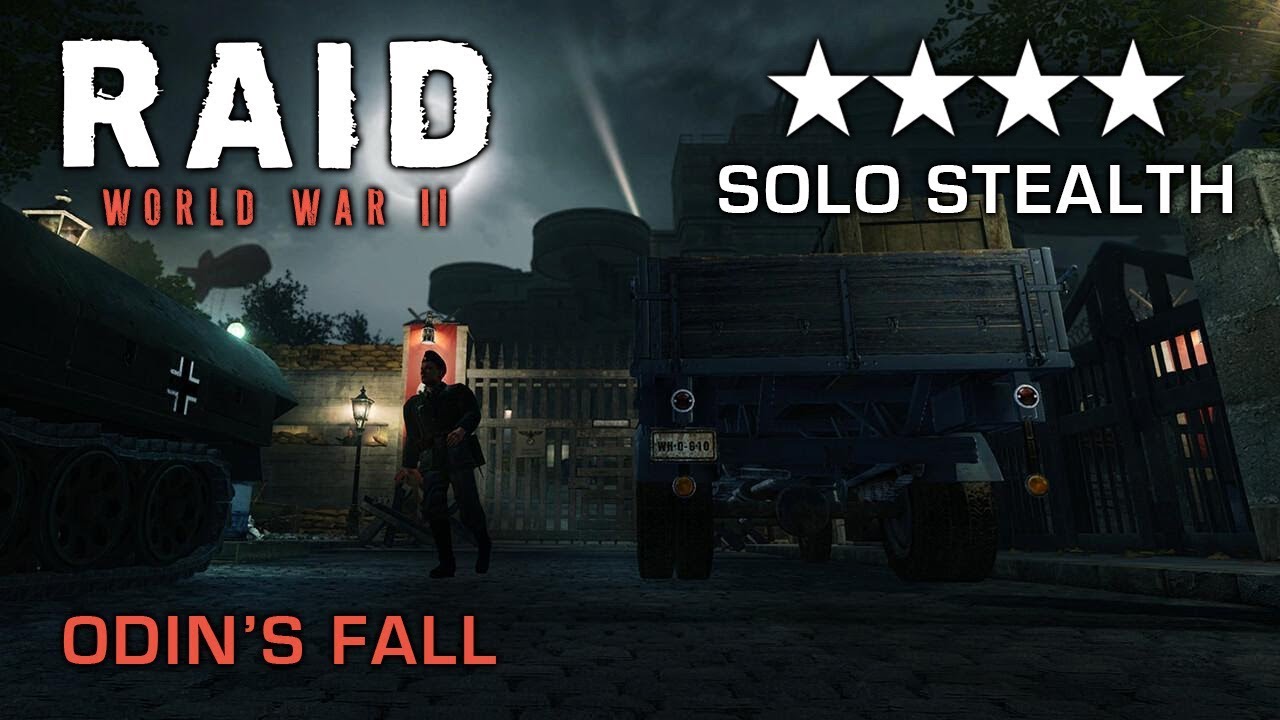 RAID: WWII - Odin's Fall - Solo Stealth on Very Hard