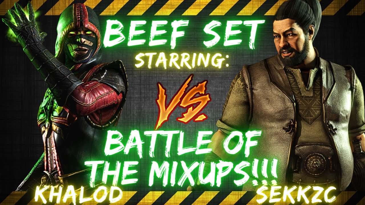 BEEF SET ft. Sekkzc vs Khalod | BATTLE OF THE MIXUPS!!! 🎤👀🔥