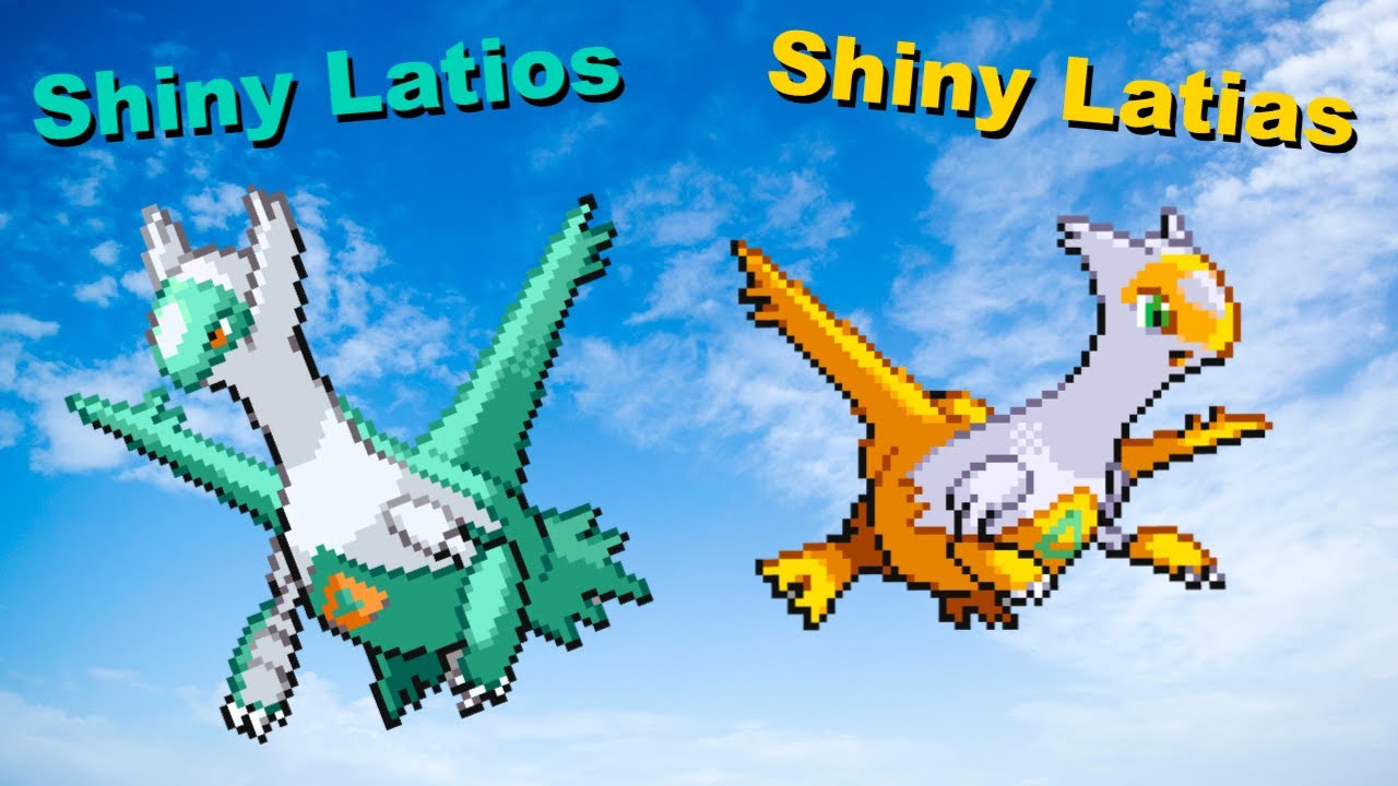 [LIVE] Shiny Latios and Latias in HGSS