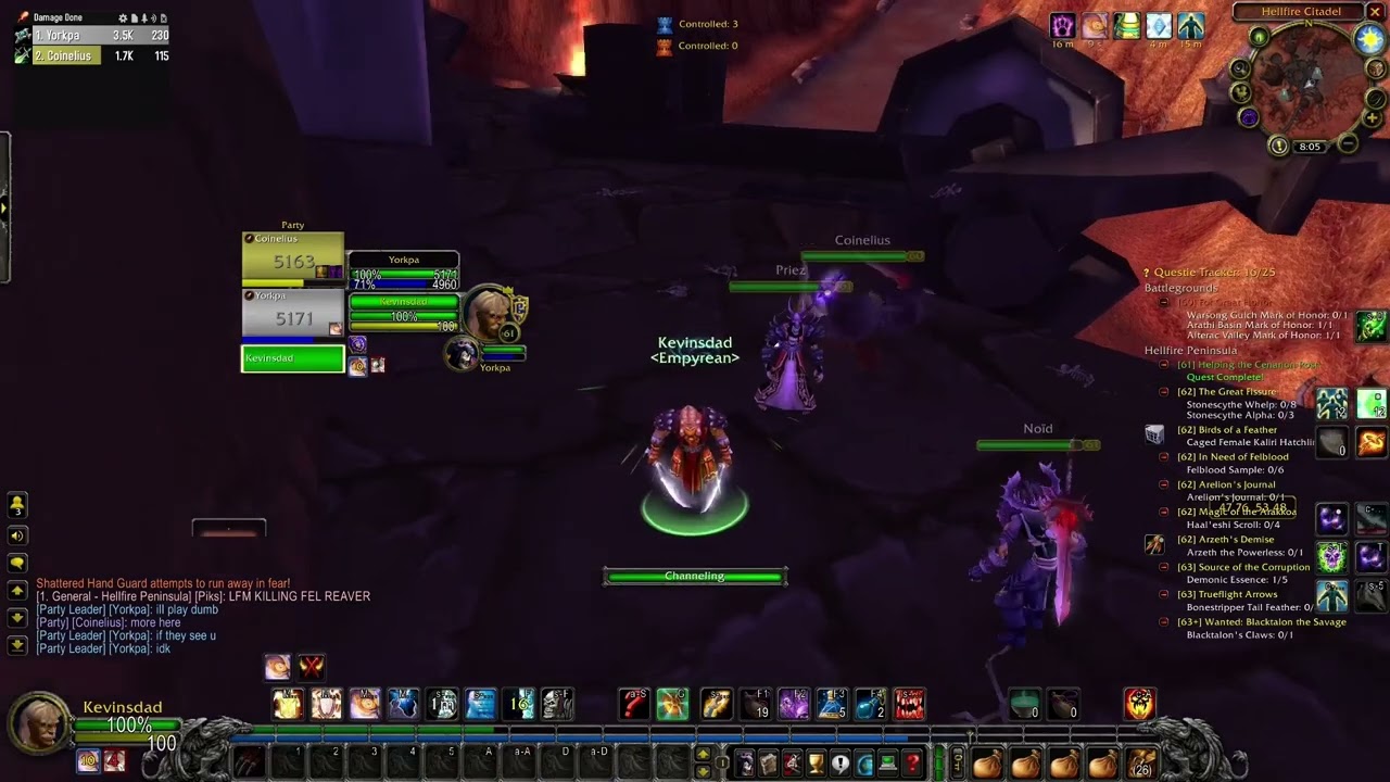 WoW Priest Mind Control PVP Early TBC Anni