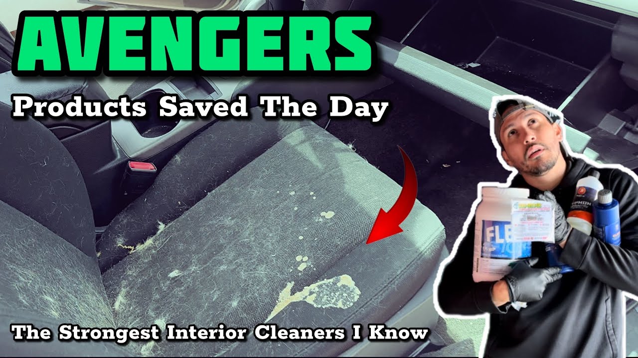 My BEST Car Interior Detailing Products | Deep Cleaning and Odor Removal