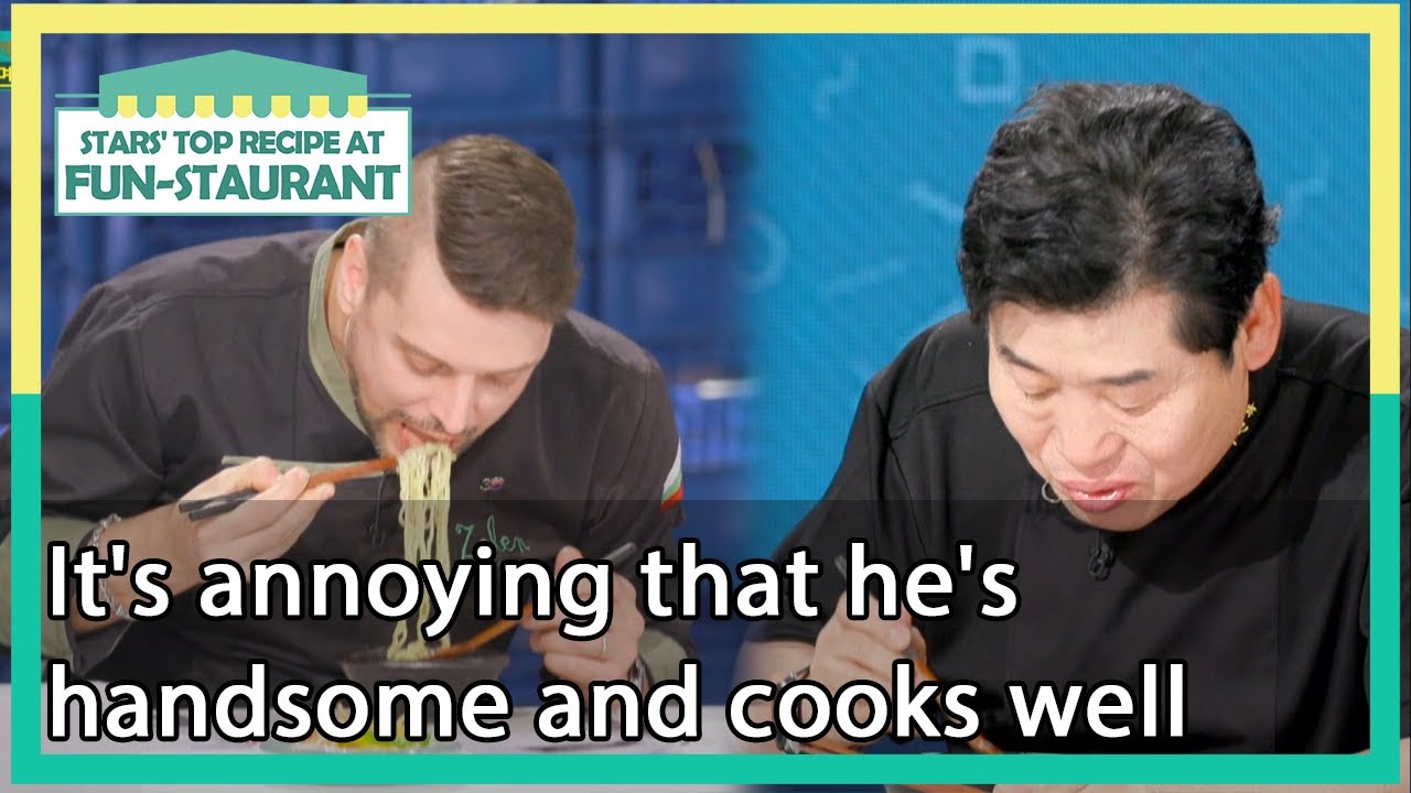 It's annoying he's handsome and cooks well (Stars' Top Recipe at Fun-Staurant) | KBS WORLD TV 201117