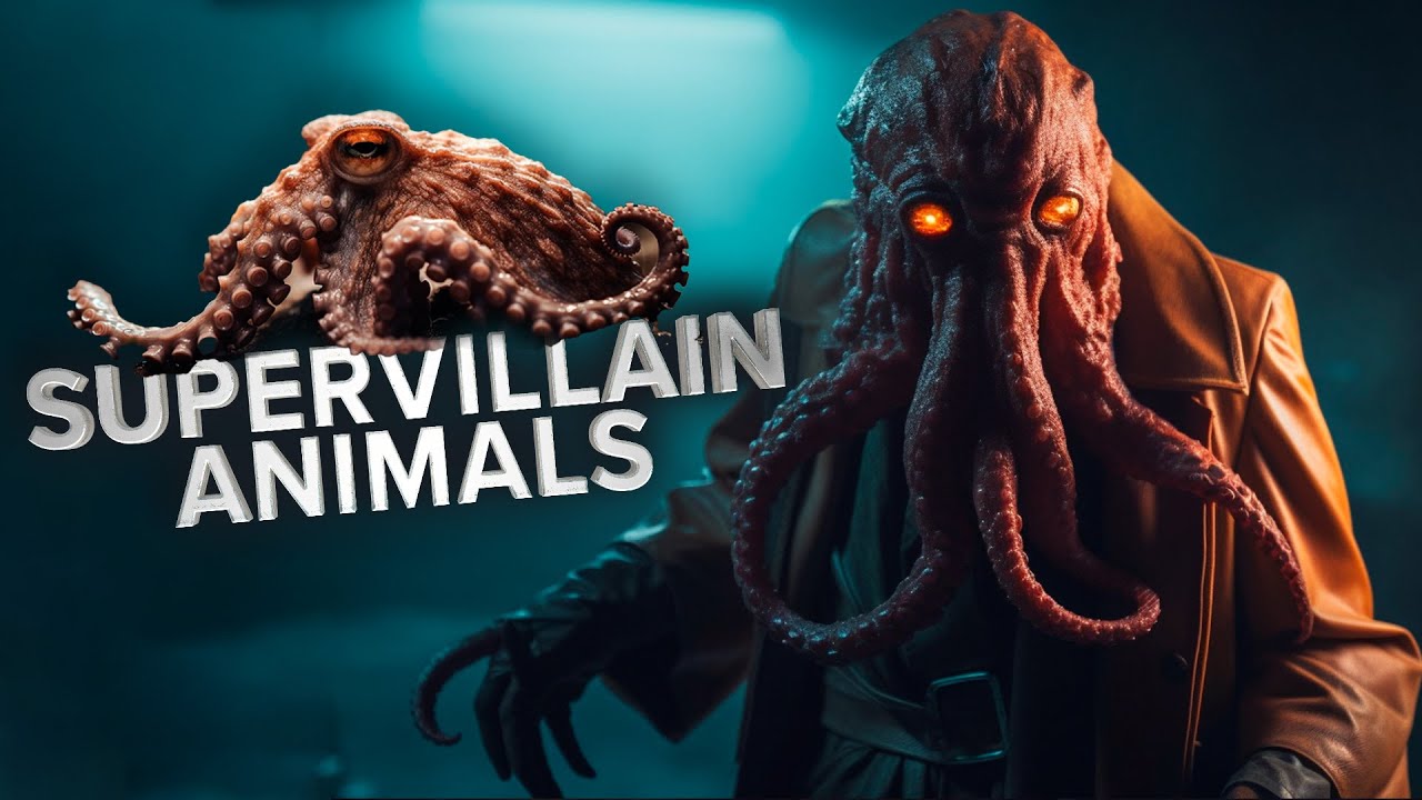 Transforming animals into superheroes. Made AI