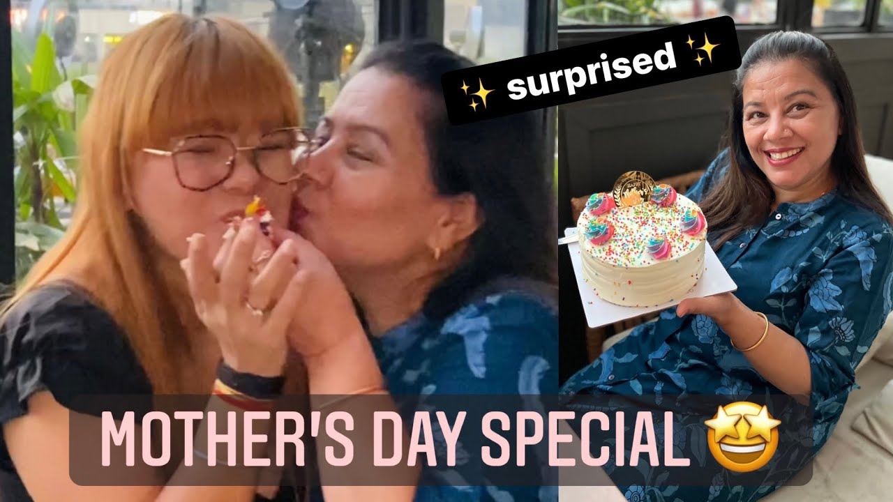 Surprised My Mom For Mother’s Day ♥️ | Rowhi Rai
