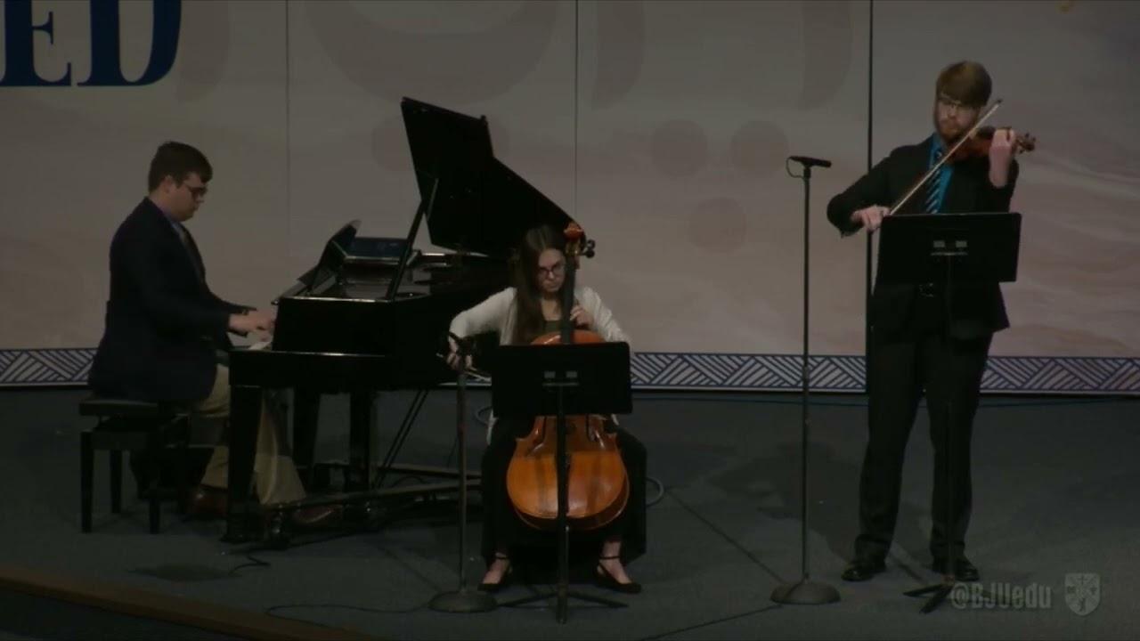 Blessed Assurance - Violin and Cello Duet with Piano by Jesse M. Boyd