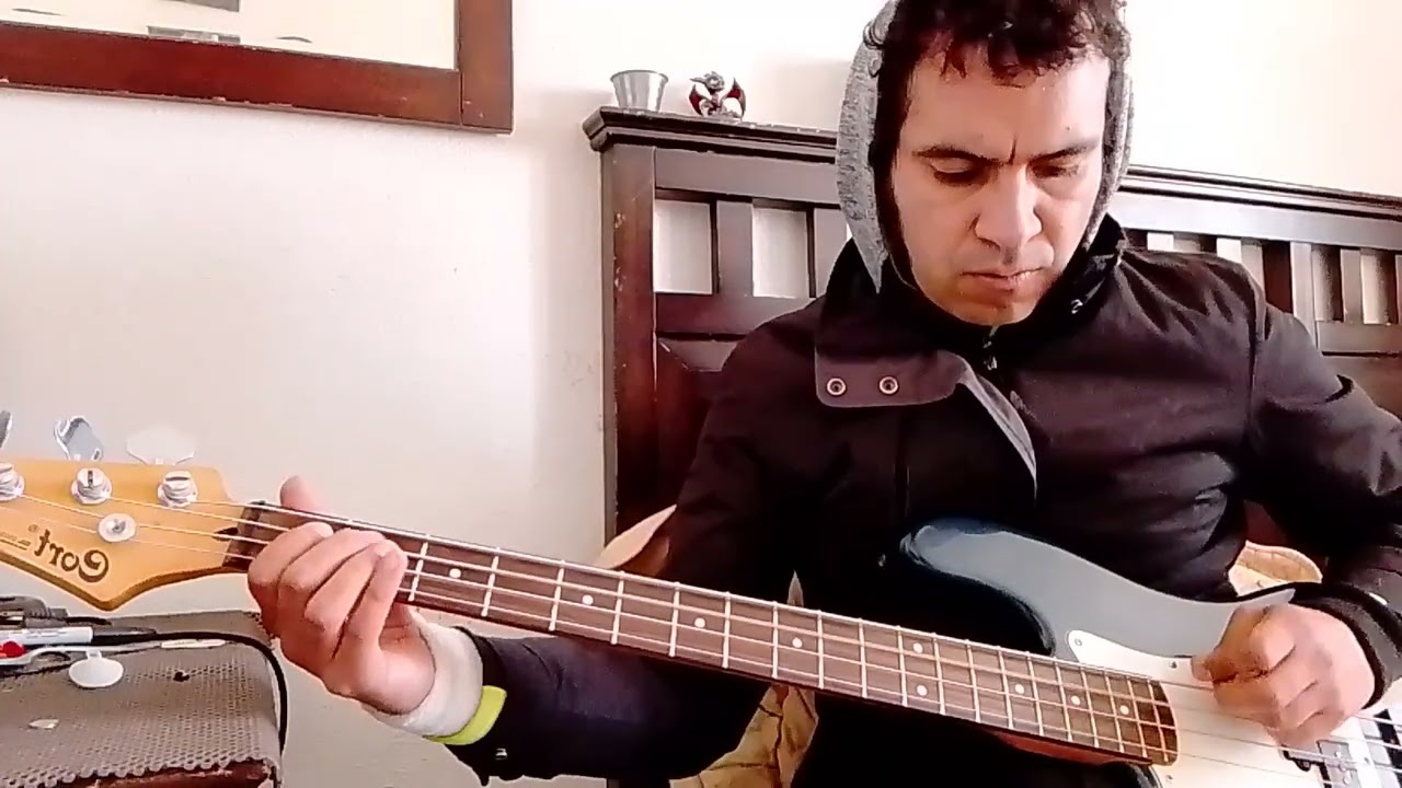 Bee gees - you should be dancing - bass cover