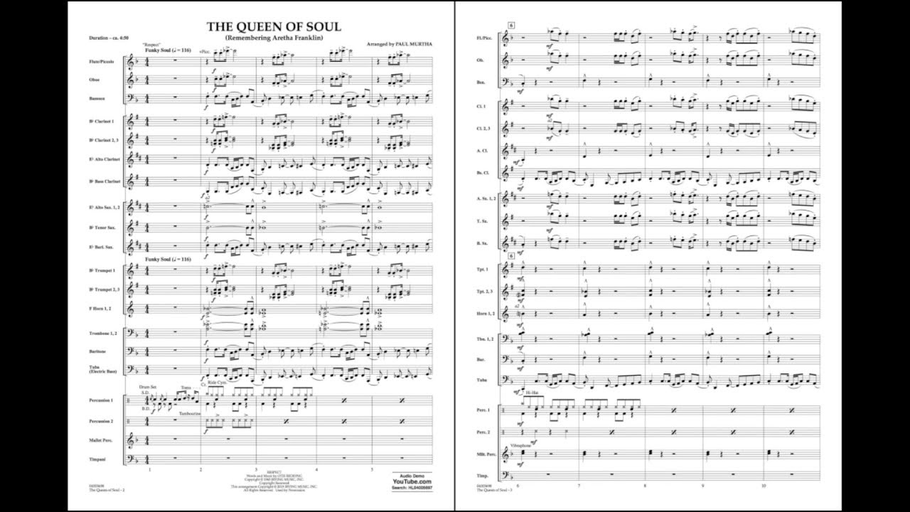 The Queen of Soul (Remembering Aretha Franklin) arr. Paul Murtha