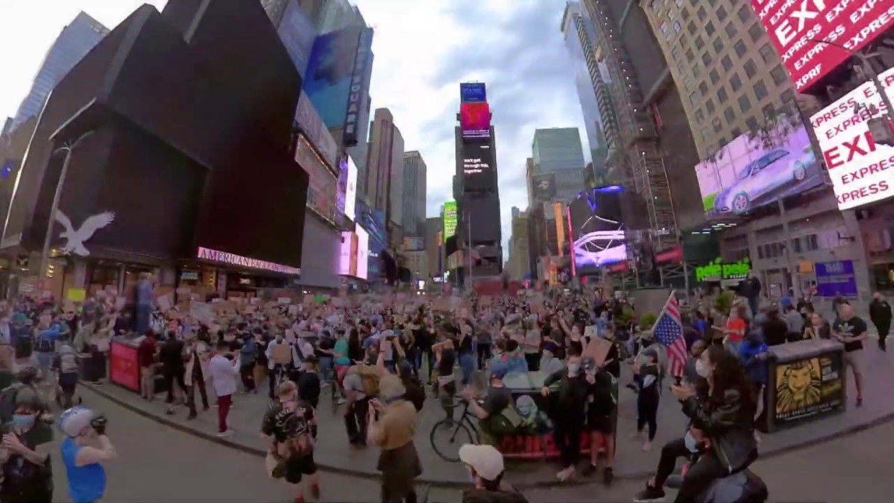 NYC Protests Driving Tour Narrated - Times Square, Midtown, Shopping Districts