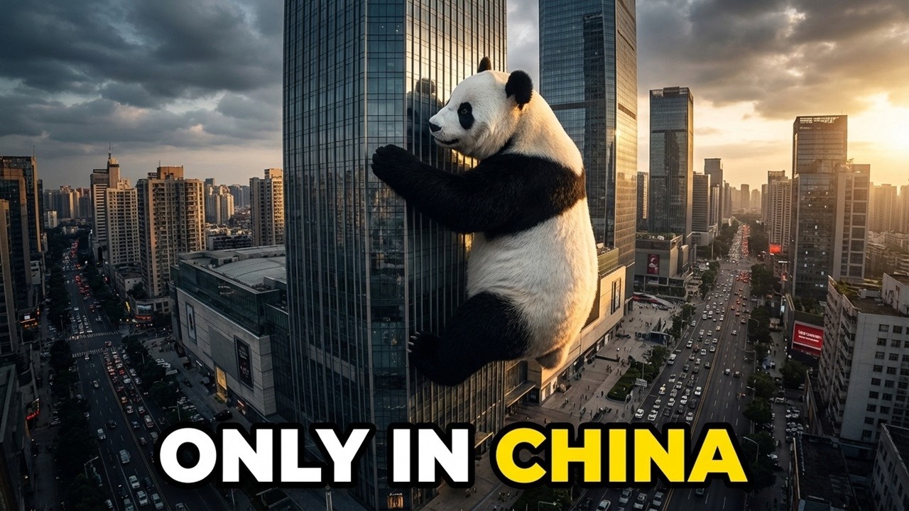 Я нашёл гигантскую панду на небоскрёбе в Китае | Чэнду IFS 🇨🇳