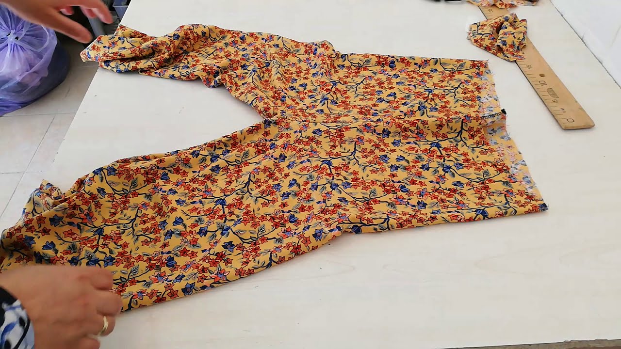 8 YAŞ PİJAMA PANTOLON KESİMİ DİKİMİ