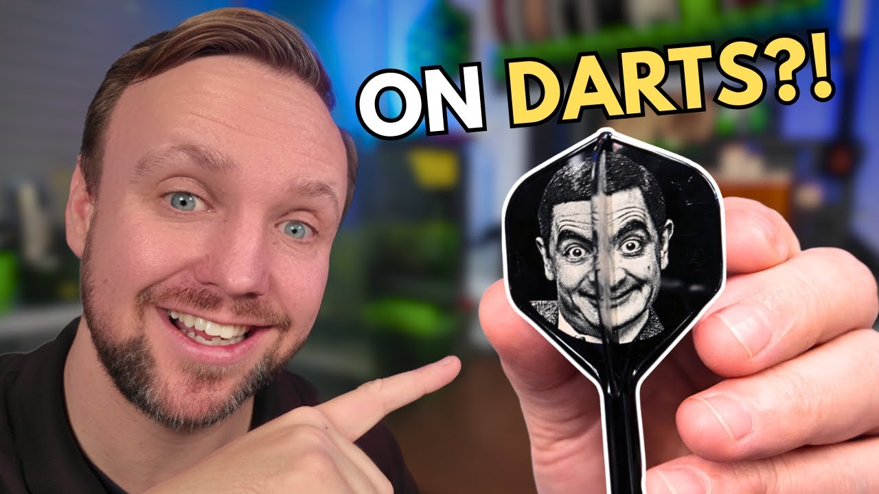 These Personalised Dart Flights Are Selling Fast (Laser Engraving Tutorial)
