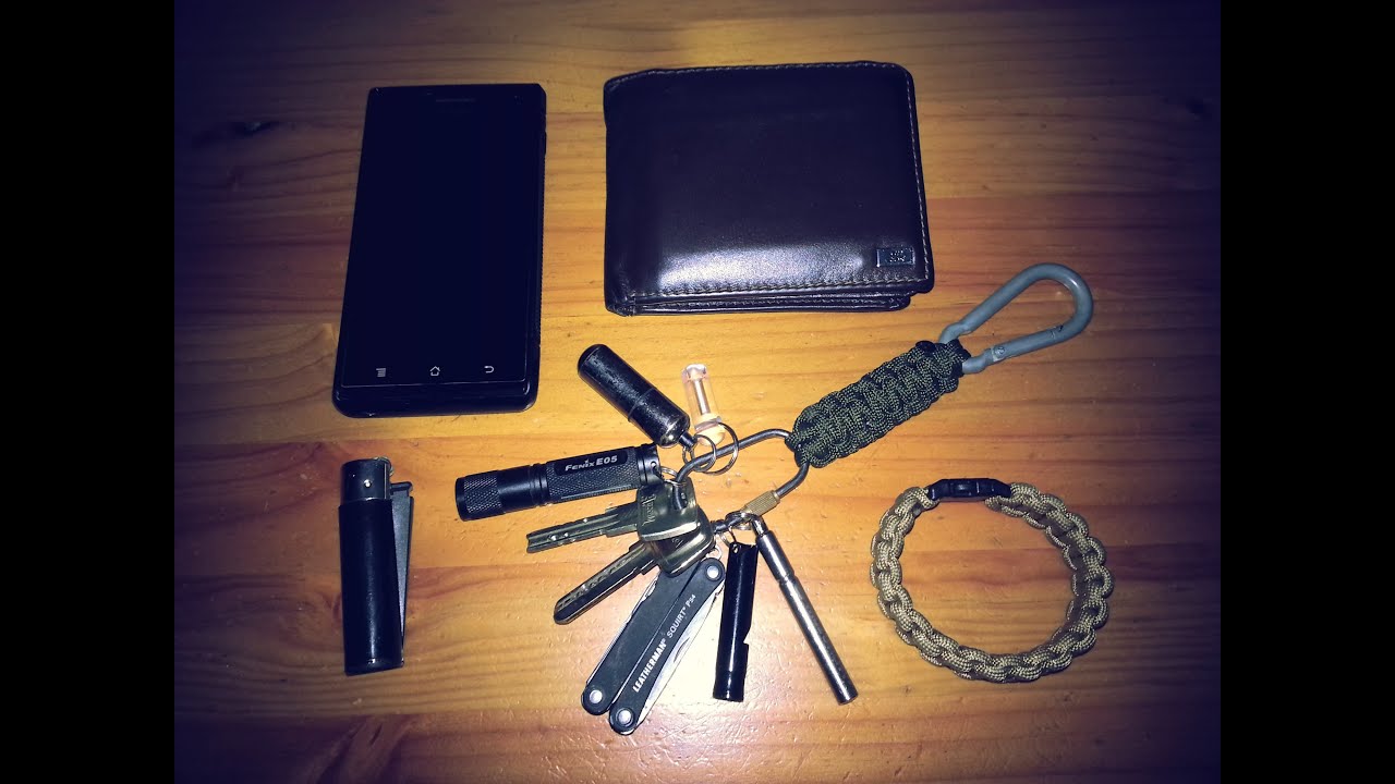Kit Diario Urbano / EDC Keychain Kit