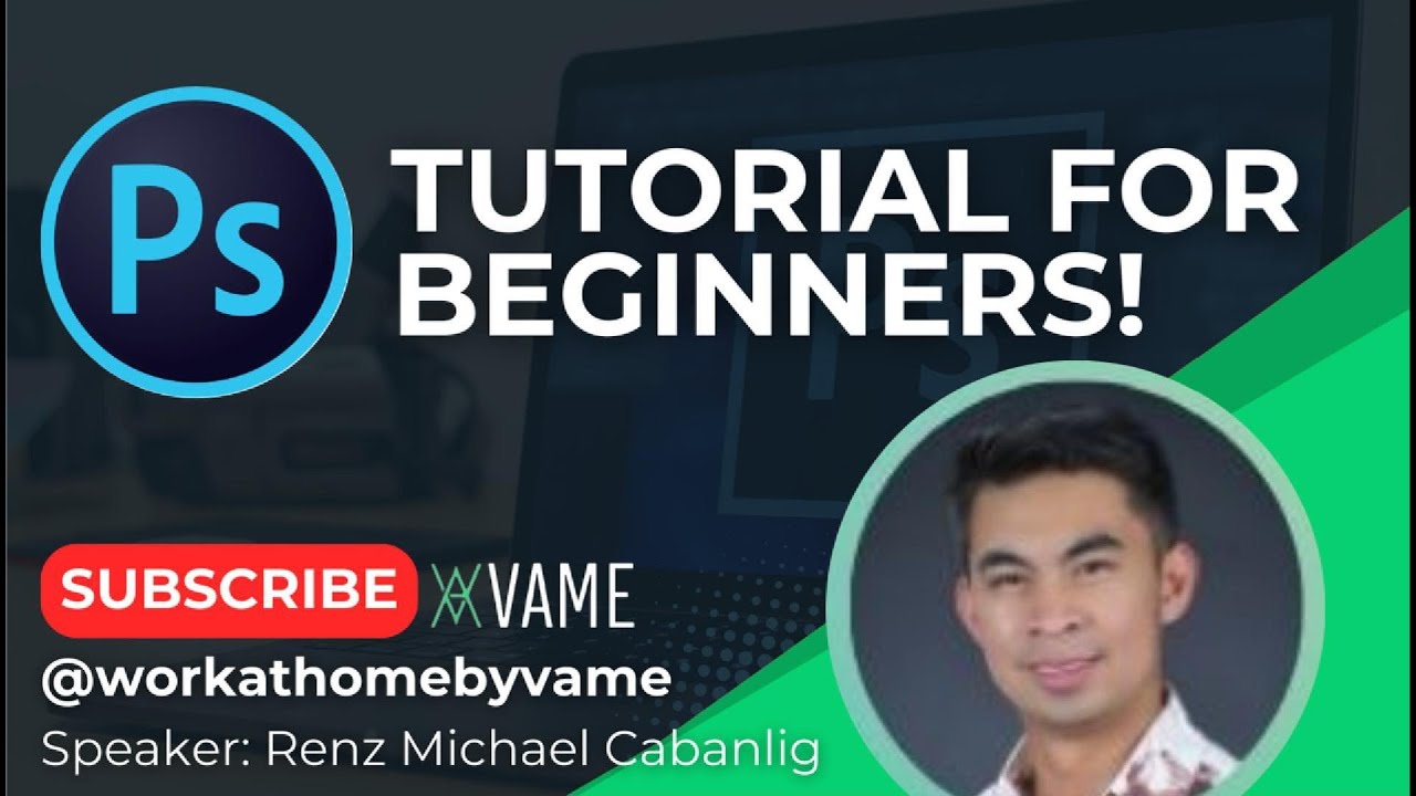 PHOTOSHOP for Beginners | FREE Course | VAME Philippines
