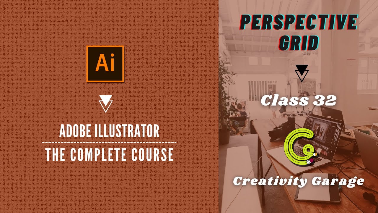 Adobe Illustrator Course - Class 32 (Perspective Grid)