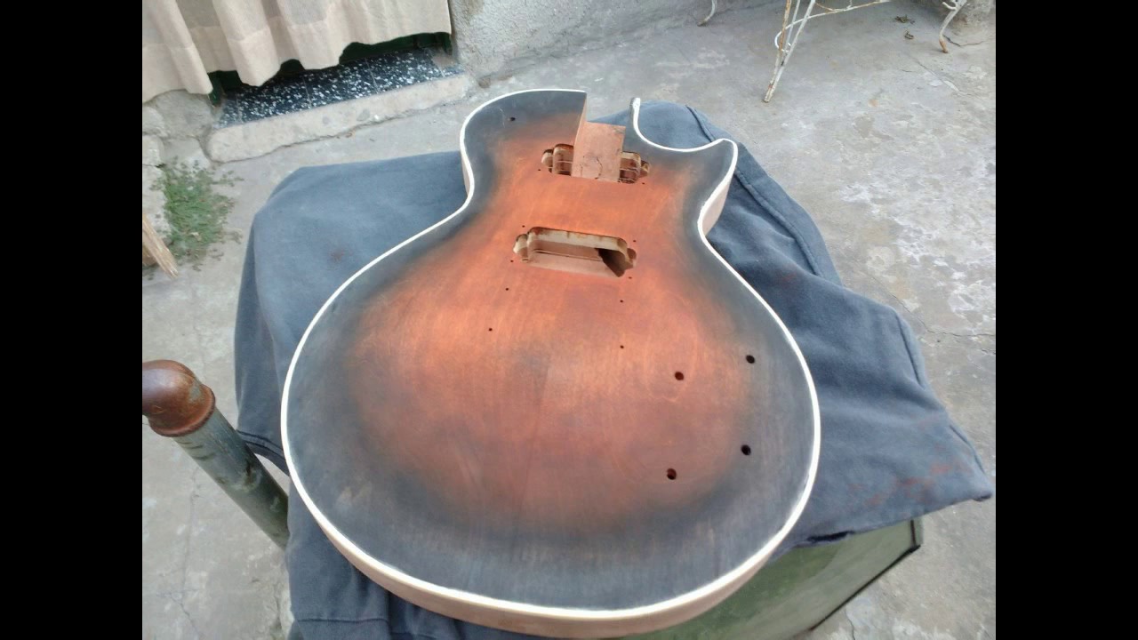 Proceso Les Paul - Les paul Build