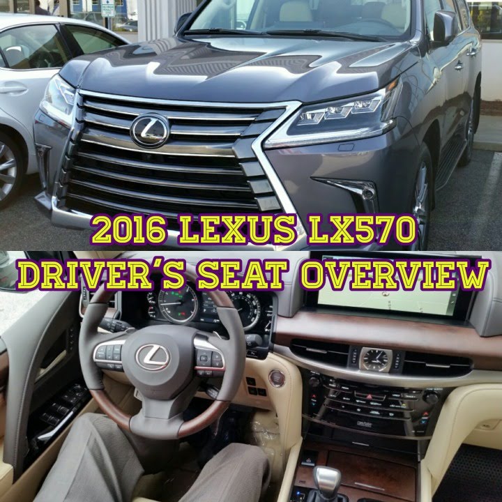 2016 Lexus LX570 Interior Features Review & How To