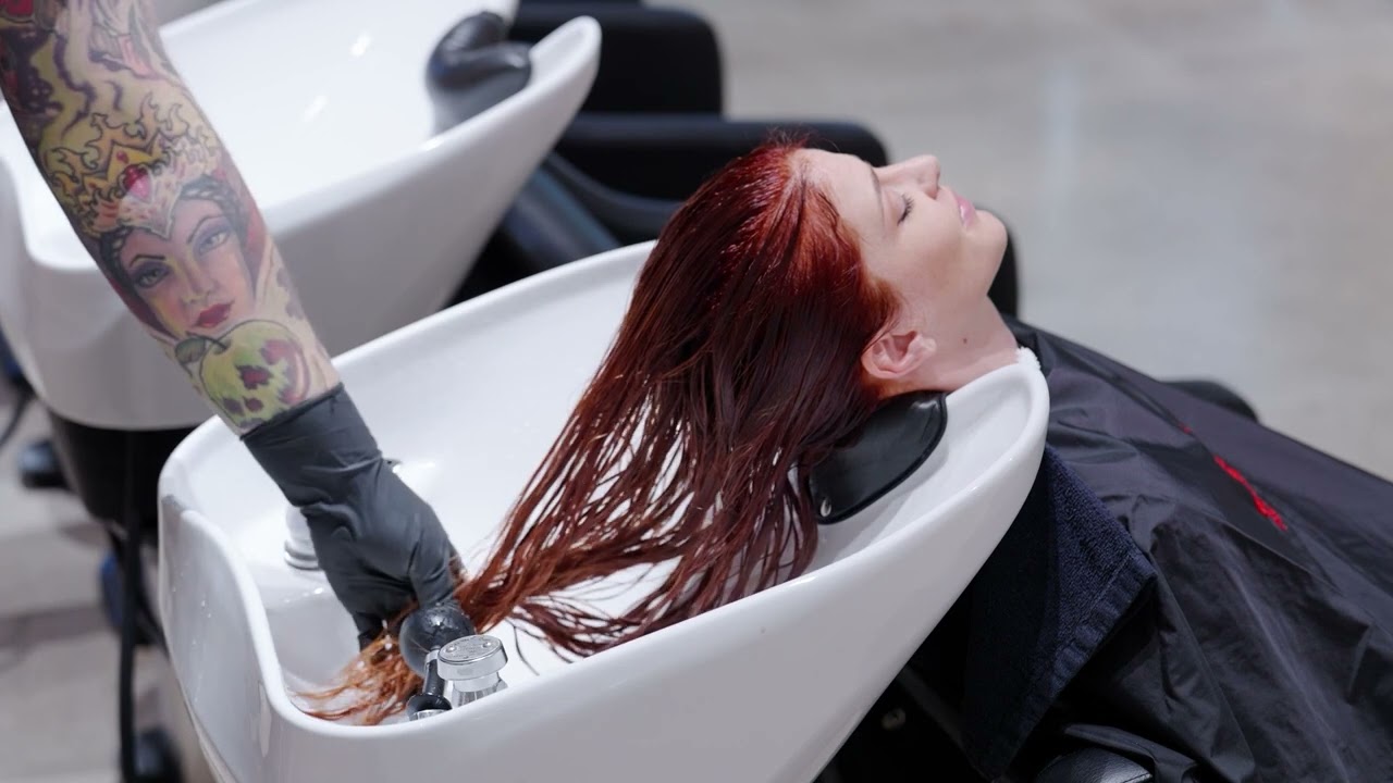 Color Removal and Shampoo