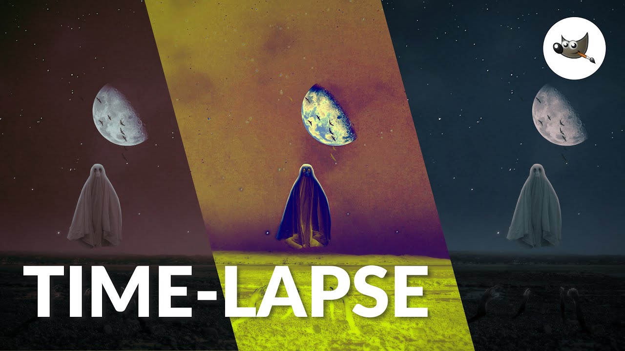 Composite your images with GIMP -  Timelapse