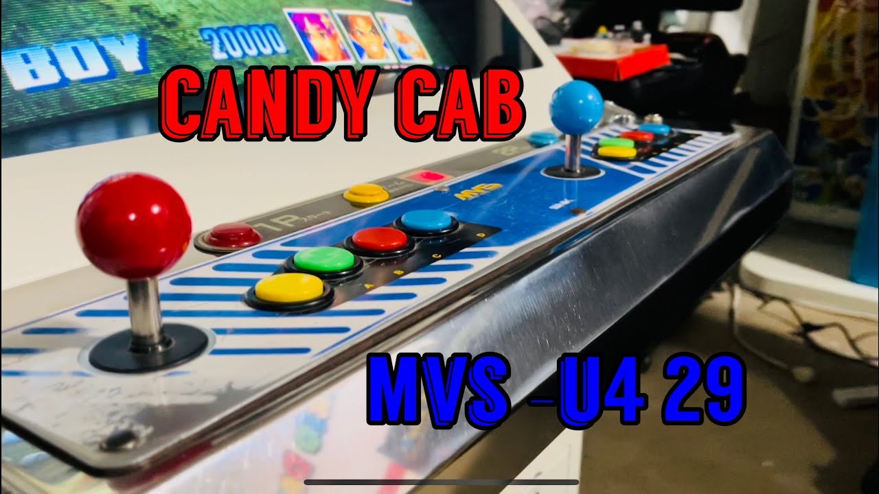 MVS U4-29 NEO GEO Japanese Arcade Candy Cabinet