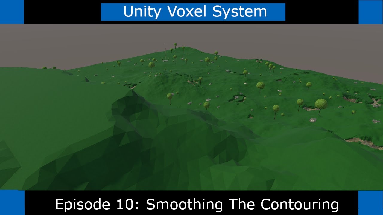 Unity Voxels - Procedural Generation Tutorial - Part 10: Smoothing the Contouring
