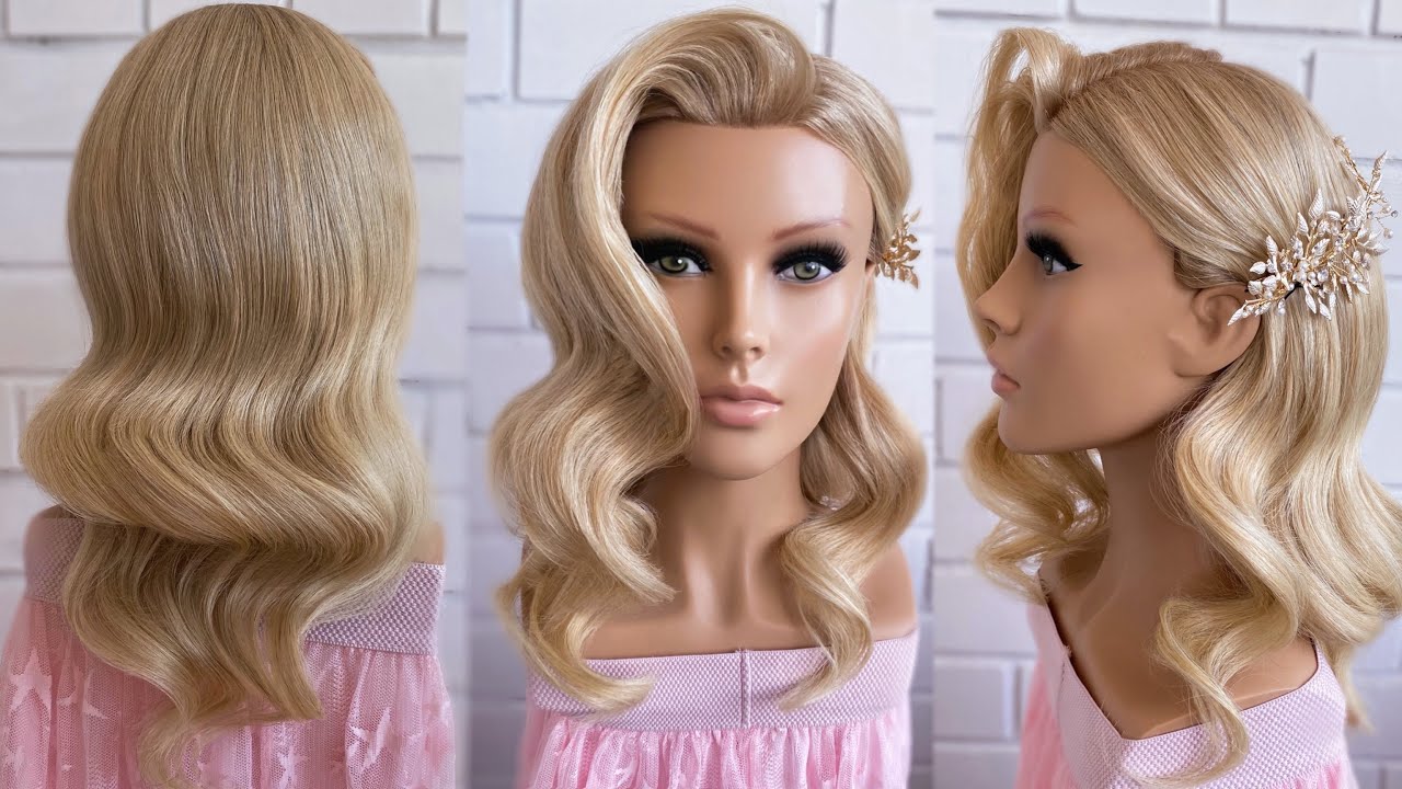 ✅ Hollywood Waves with 32mm Curling Iron | Step-by-Step Hair Tutorial