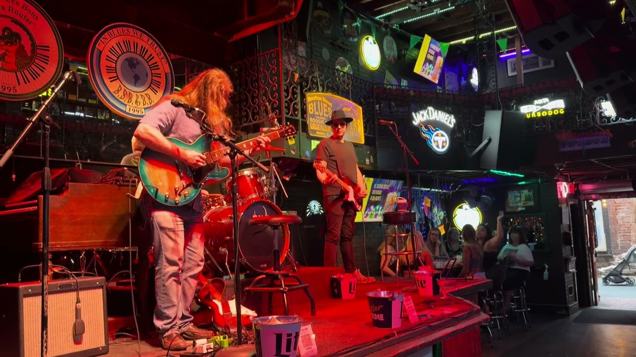 Chris Vandenbos, Travis Bowlin & Daniel Cox at Bourbon Street Blues