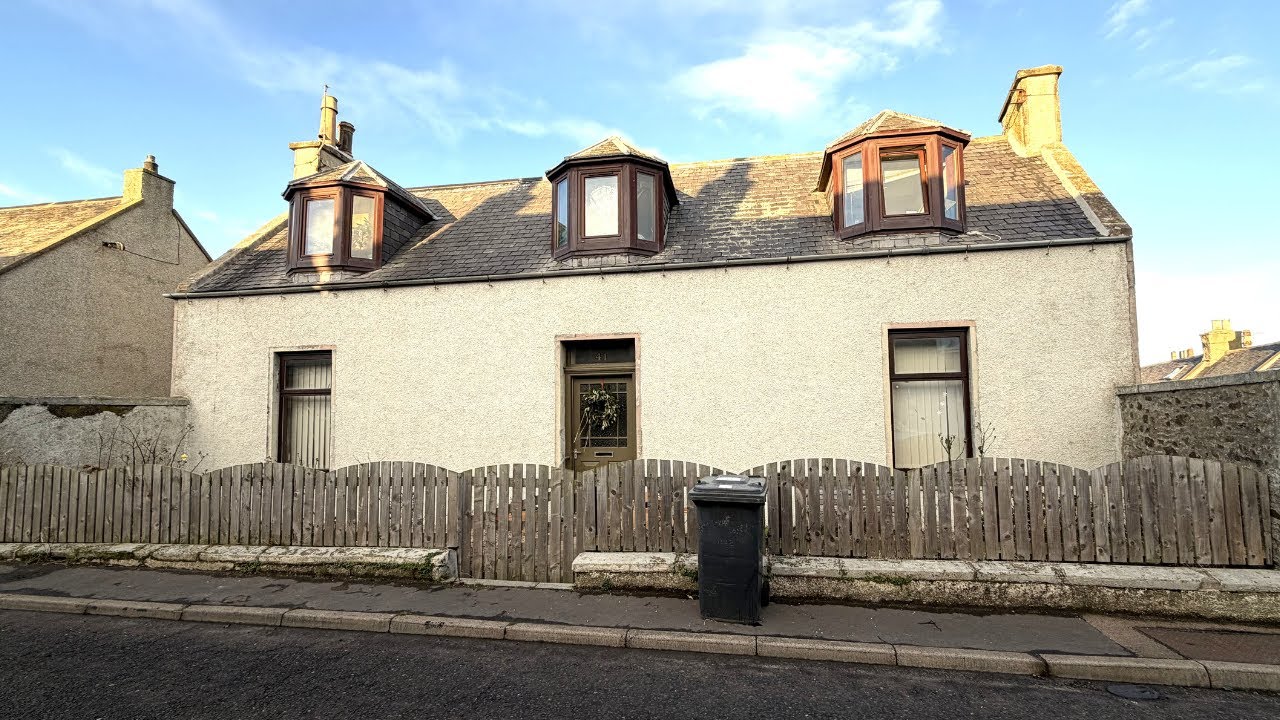 43 St. Catherine Street, Banff, AB45 1JQ. Guide Price: £59,500+.