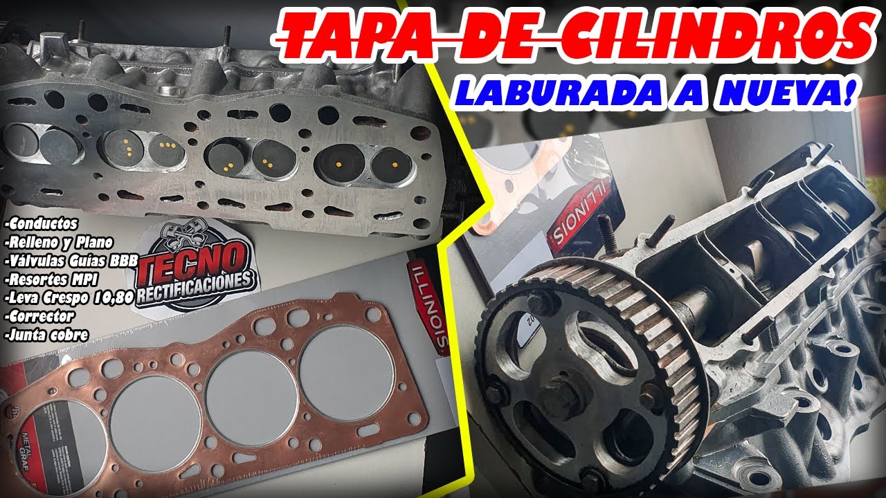 TAPA DE CILINDROS laburada para el FIAT! | Conductos + LEVA