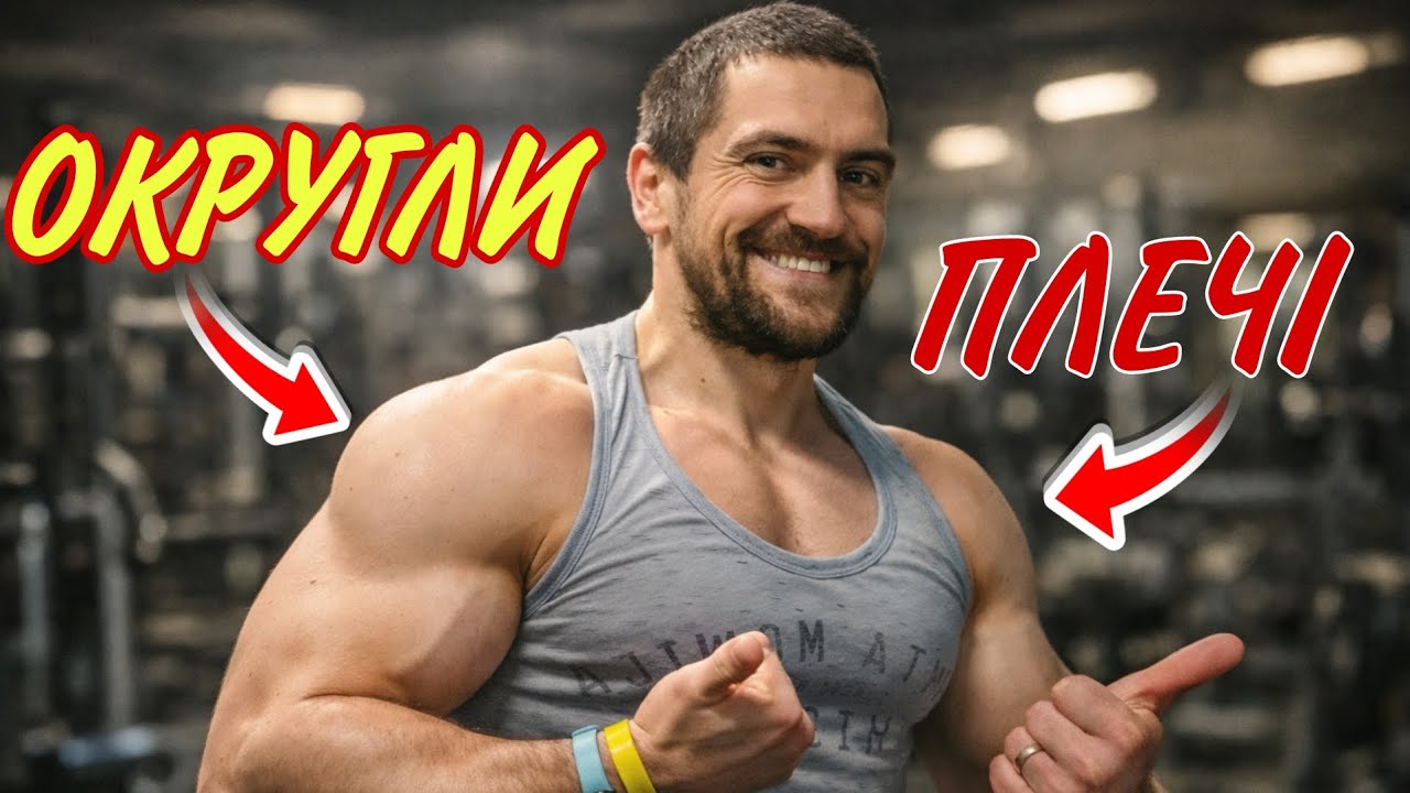 ЯК НАКАЧАТИ КРУГЛІ ПЛЕЧІ? ЦЕЙ МЕТОД МЕНІ ДОПОМІГ
